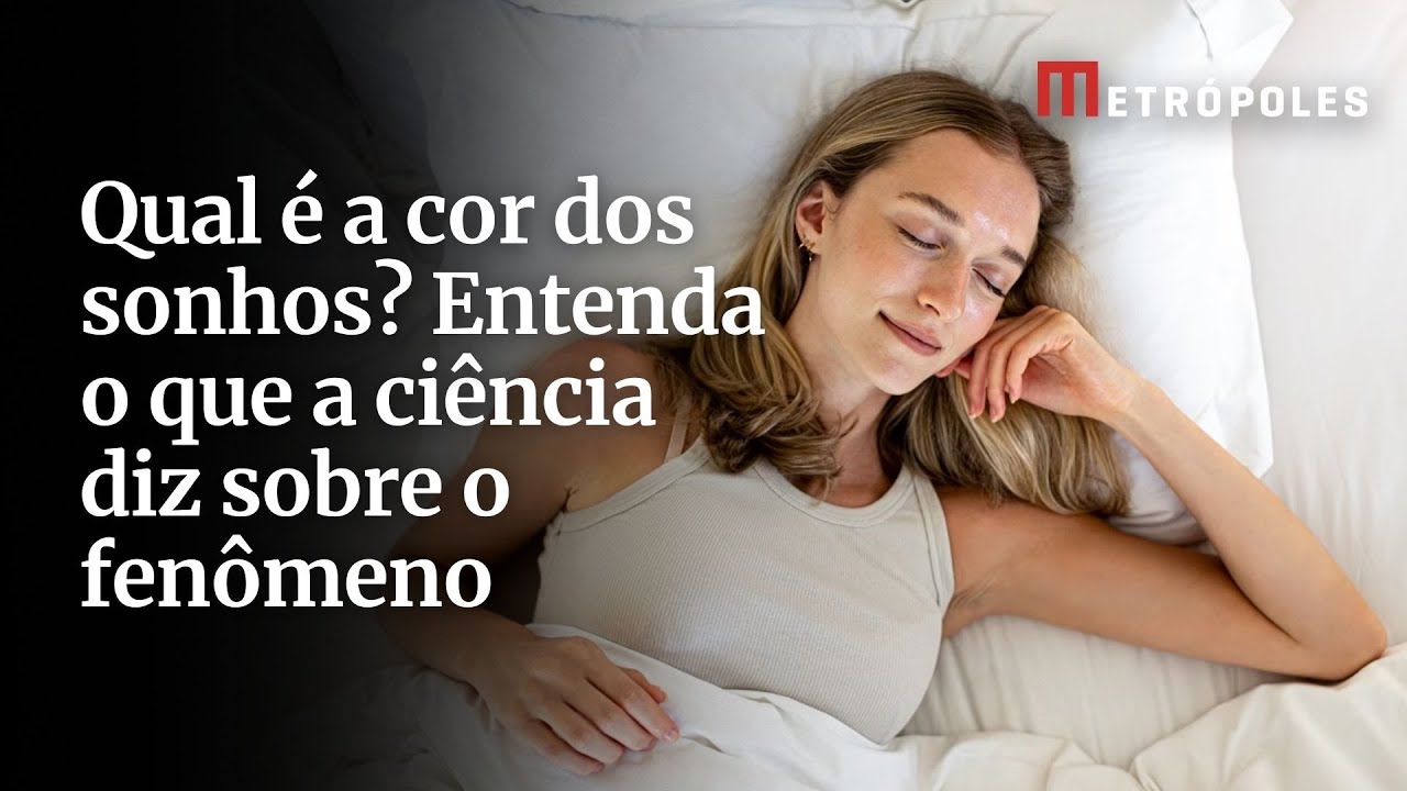 Qual é a cor dos sonhos Entenda o que a ciência diz sobre o fenômeno