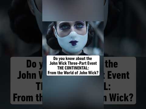 Love John Wick? Check out The Continental: From the World of John Wick on 9/22! Presented by Peacock