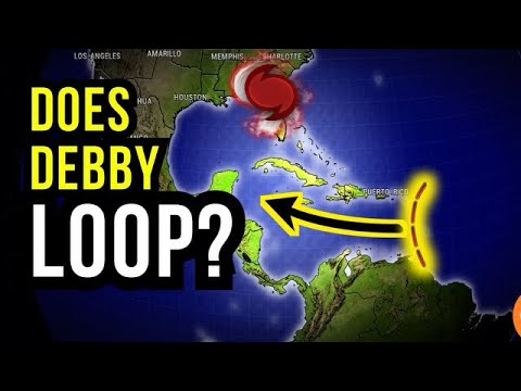 Debby Might Loop Around...