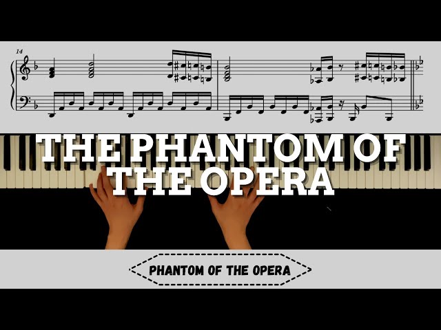 Phantom of the Opera Sheet Music: The Simplified Version