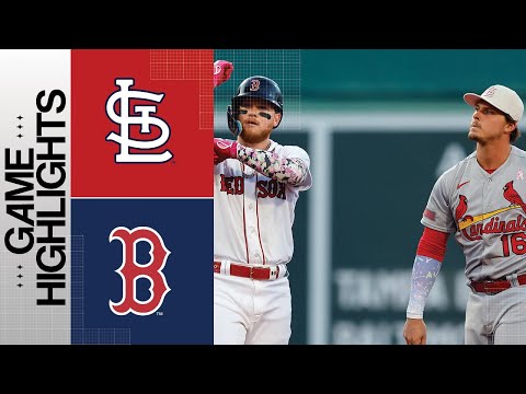 Cardinals vs. Red Sox Game Highlights (5/14/23) | MLB Highlights video clip