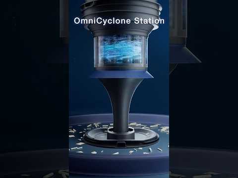 Tech breakthrough = bagless!🌀OmniCyclone! Cost Saving!