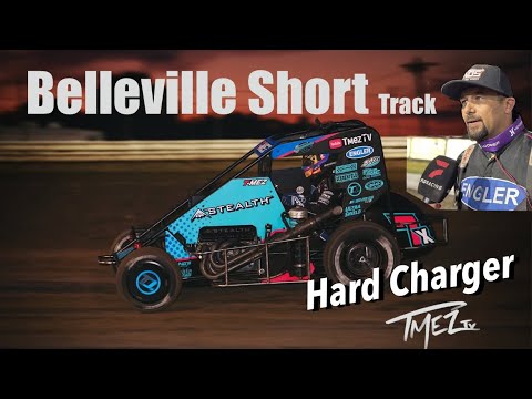 Podium at Belleville Short Track USAC Racing! - dirt track racing video image