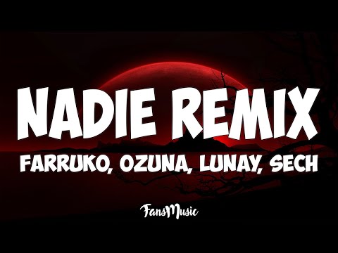 Farruko, Ozuna, Lunay - Nadie Remix (Letra) ft. Sech, Sharo Towers