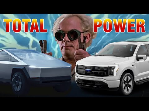Cybertruck vs Lightning: Find Out Which One Has More Outlet Power | In Depth