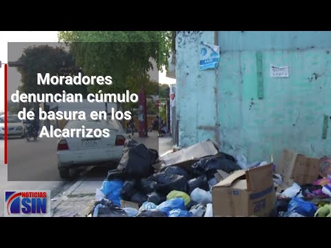 Moradores denuncian cúmulo de basura en los Alcarrizos