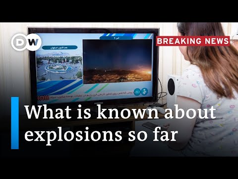 Breaking: Reports of explosions in skies over Iran | DW News