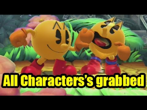 All 51 Character's Grabbing and Grabbed Animation in Super Smash Bros Wii U - UCwtnZUOk44DCCFFT6QG6LdA