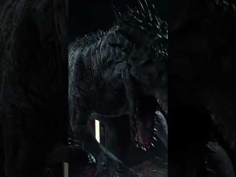 what if.. | indominus rex have killed blue and rexy? | #jurassicworld #dinosaur #edit #indominusrex