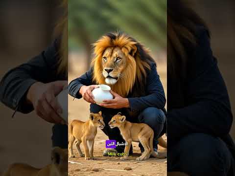 بسبوس سرق الاشبال من الغابه 😱 #cat #مياو #بسبوس #شورتس