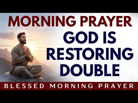 GOD IS RESTORING DOUBLE (MORNING PRAYER)