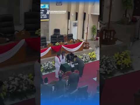 Bupati Subang Sampaikan Pidato Perdana Seusai Dilantik dan Sertijab #shortvideo#subang #beritasubang