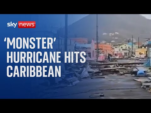 Hurricane Beryl upgraded to category five as it slams into Caribbean