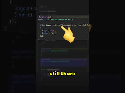 Logging Performance Trap in C#