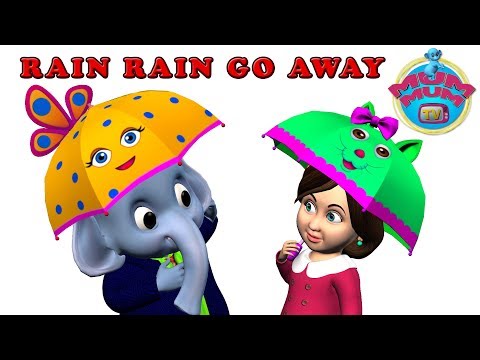 Rain Rain Go Away Song with Lyrics | Nursery Rhymes for Kids in English | Mum Mum TV - UC6nLzxV4OEvfvmT2bF3qvGA