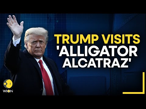 Trump LIVE: Trump Visits 'Alligator Alcatraz' Migrant Detention Center | USA News LIVE | WION LIVE