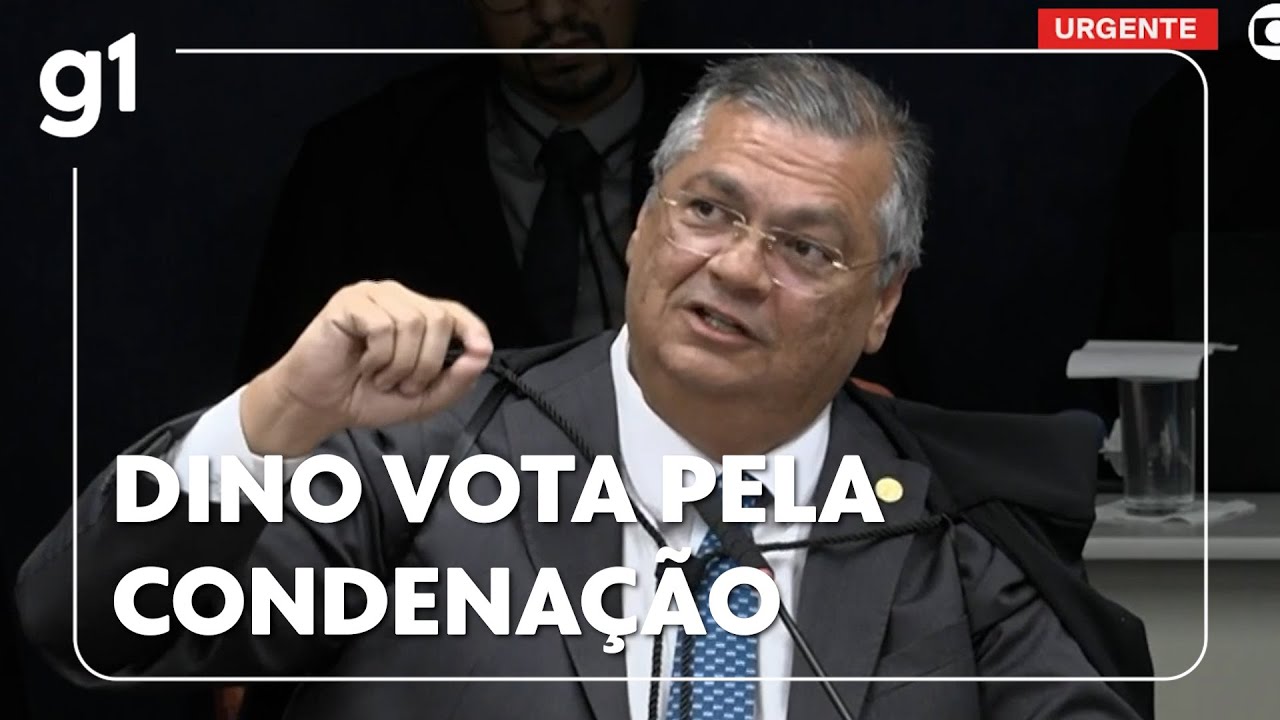 Dino vota para condenar Bolsonaro e mais 7 por golpe de Estado placar é de 2 a 0 | GLOBONEWS