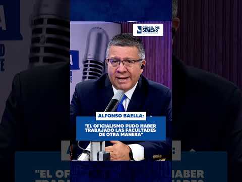BAELLA: "EL OFICIALISMO PUDO HABER TRABAJADO LAS FACULTADES DE OTRA MANERA"