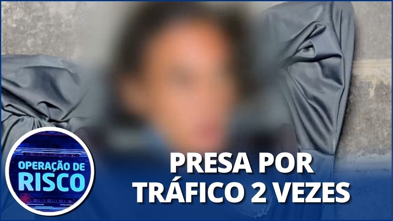 Correria Mulher que comanda boca de fumo de facção é abordada