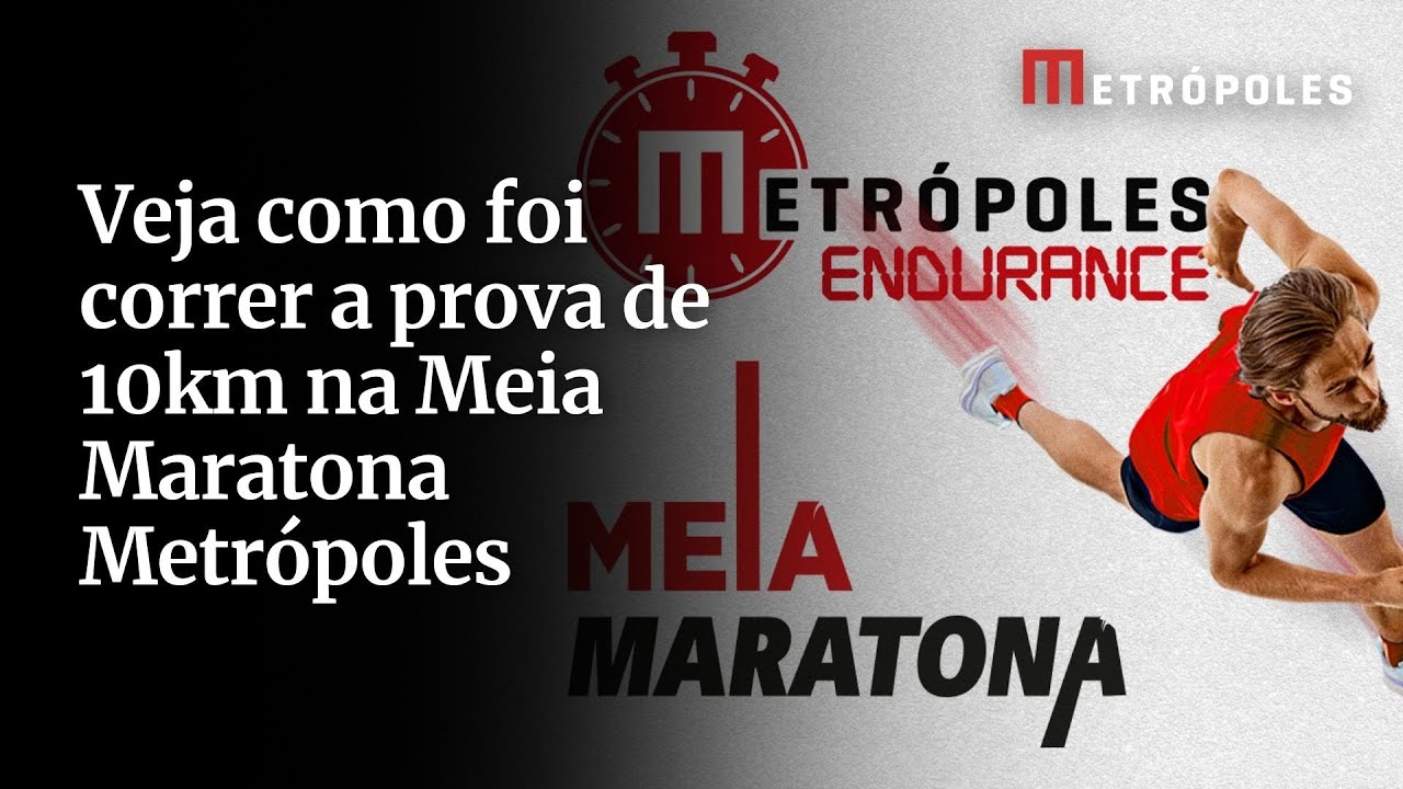 Veja como foi correr a prova de 10km na Meia Maratona Metrópoles