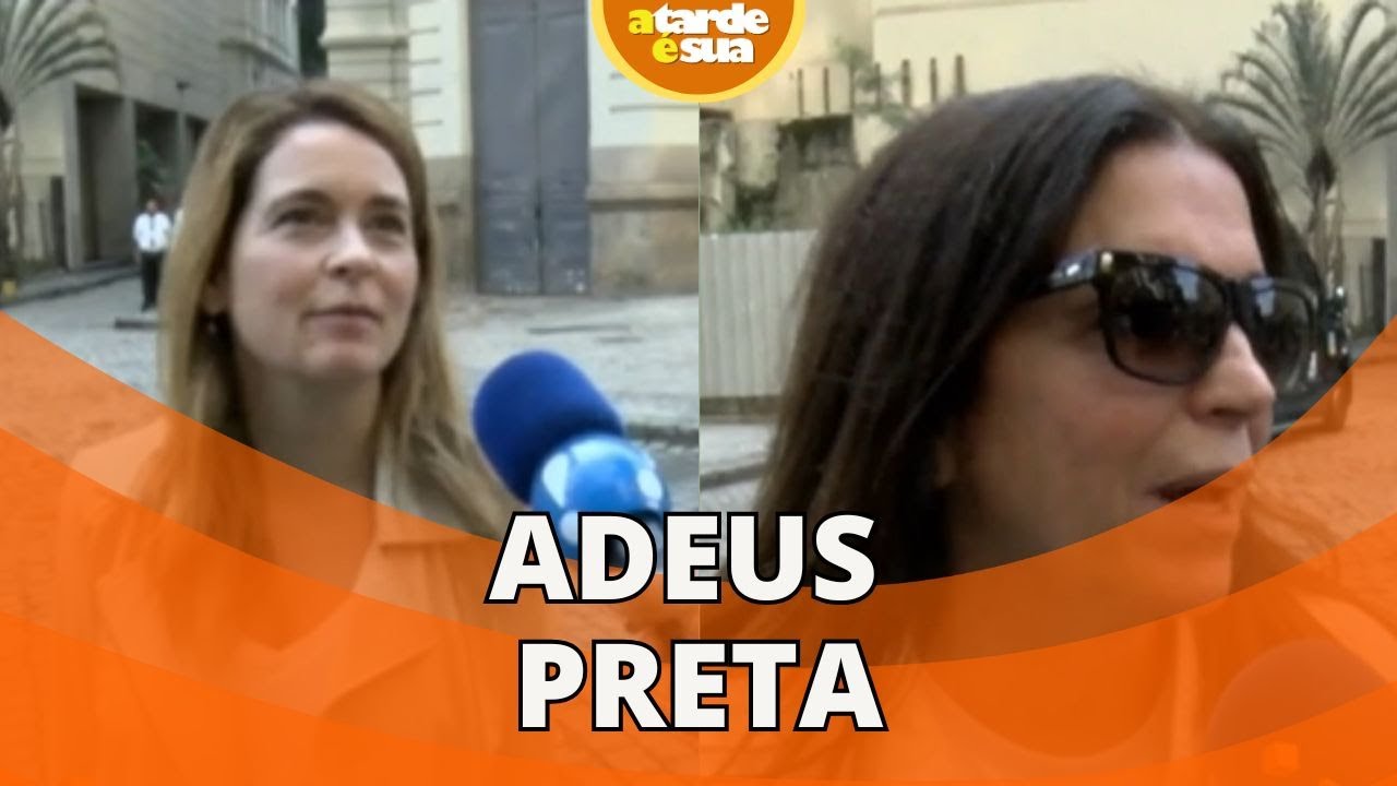 Choro, abraços e saudade: famosos se despedem de Preta Gil