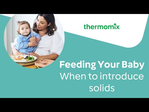 Feeding your baby: a beginner's guide. When to start solids.