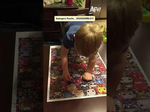 Avengers Puzzle... DISASSEMBLE!!!