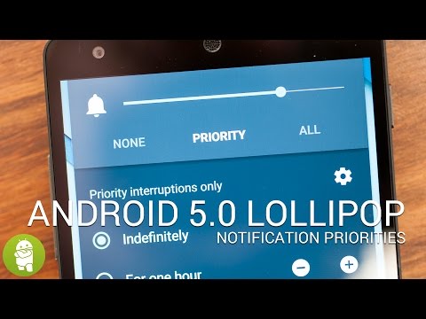 Android Lollipop notifications and do-not-disturb mode - UC-kFCSJLpxuJdgMnQz8Dvrg