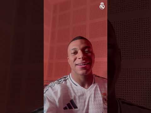 🤳 Kylian Mbappé 🤳 #WelcomeMbappé #RealMadrid