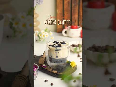 Jelly Coffee, Japanese dessert #japanesefood  #trendingshorts #recipe #food #trending
