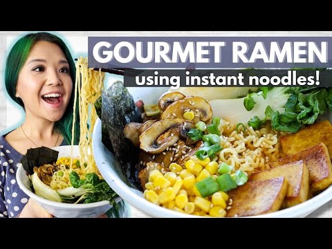 GOURMET Ramen With INSTANT NOODLES // Cheap Food Expensive Energy Ep.2