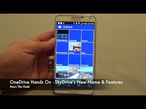 OneDrive Hands On - SkyDrive's New Name & Features - UCbFOdwZujd9QCqNwiGrc8nQ