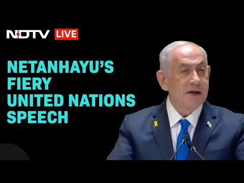 Benjamin Netanyahu Speech In UN | Israeli PM Netanyahu Speech At UN | Netanyahu UN Address LIVE