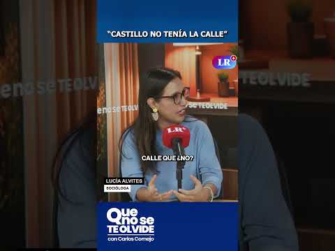 “CASTILLO NO TENÍA LA CALLE” #shorts