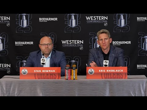 RAW | Stan Bowman, Kris Knoblauch 05.20.25
