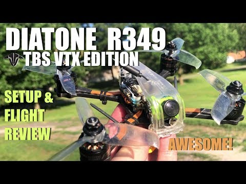 Diatone 2019 GT R349 TBS VTX Edition (Setup & Flight Review) - UCgHleLZ9DJ-7qijbA21oIGA