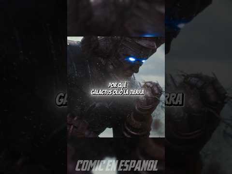 ¿Por qué Galactus olió la tierra? #marvel #marvelcomics