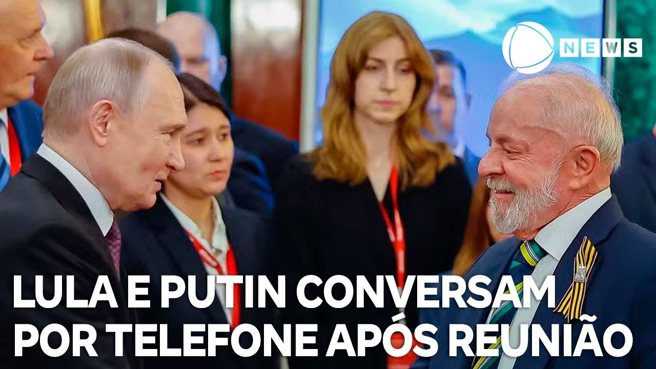 Lula e Putin falam por telefone após encontro do presidente russo com Trump