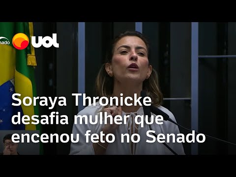 Soraya Thronicke desafia mulher que encenou feto: 'Quero que faça encenação do estupro agora'