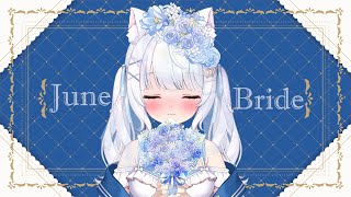 【 ジューンブライド💍】あいさつ1回＝10円！結婚式場のごはんチャレンジ💎【 雑談 vtuber ライブ配信中 】 #愛乃ひめ #新人vtu