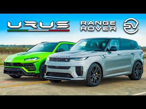 Range Rover Sport SV vs. Lamborghini Urus: Drag Race Showdown