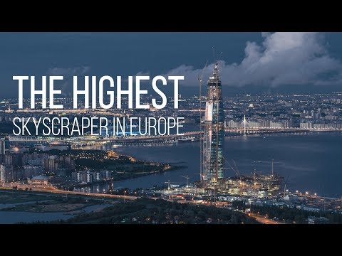 Construction of the highest skyscraper in Europe // Строительство самого высокого здания в Европе