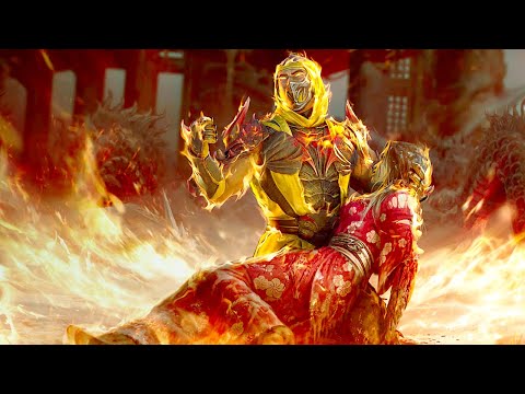 Mortal Kombat 1 Invasion Scorpion Story Ending Cutscene MK1 (2023)