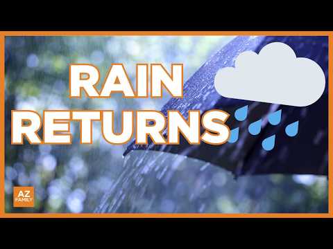 Fall begins with possible rain pushing into Arizona