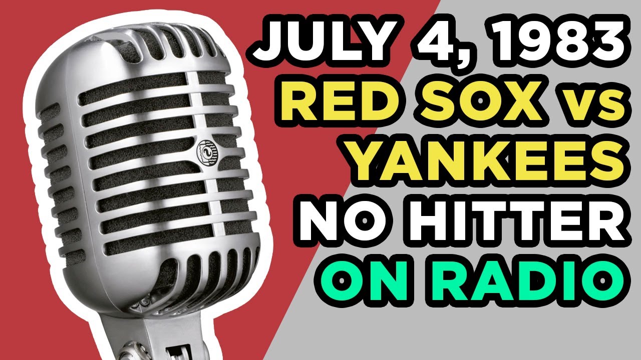 Boston Red Sox v New York Yankees - Dave Righetti No Hitter - Radio Broadcast video clip