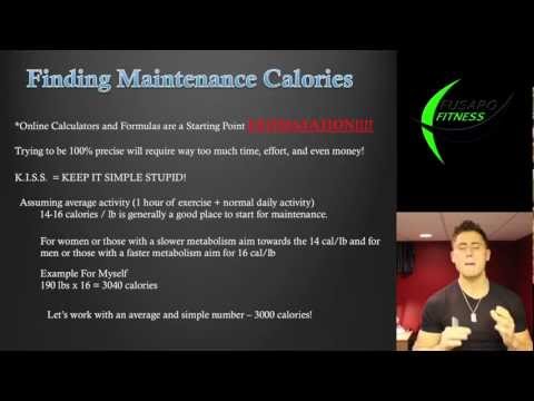 Macros For Cutting / Losing Weight (Macros Part 2) - UCHZ8lkKBNf3lKxpSIVUcmsg