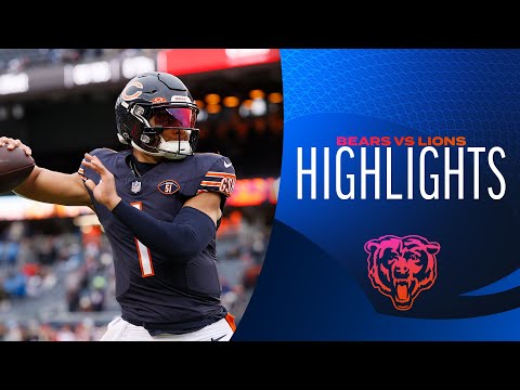 Bears win over Lions | Cinematic Recap | Chicago Bears video clip