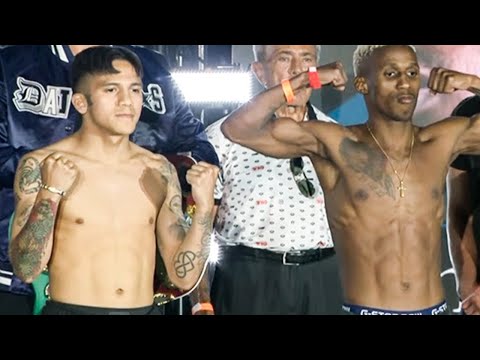 Bam Rodriguez vs Phumelela Cafu • WEIGH-IN & FINAL FACE OFF