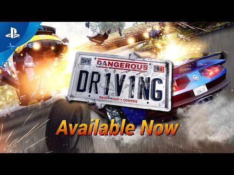 Dangerous Driving - Launch Trailer | PS4