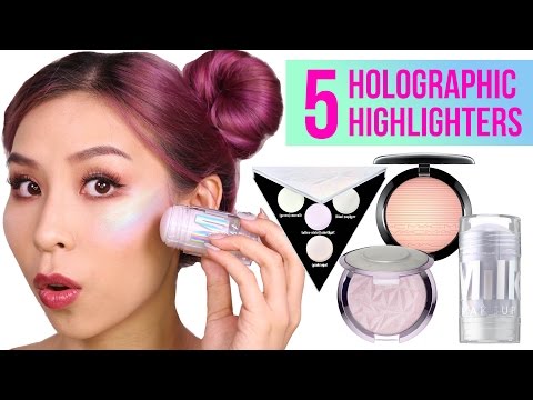 5 Holographic Highlighters - TINA TRIES IT - UC0ng0jJflTuJBBH5DGvr1Pw